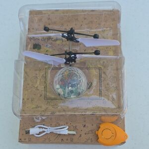 Colorful Mini Drone Toy with Orange Remote